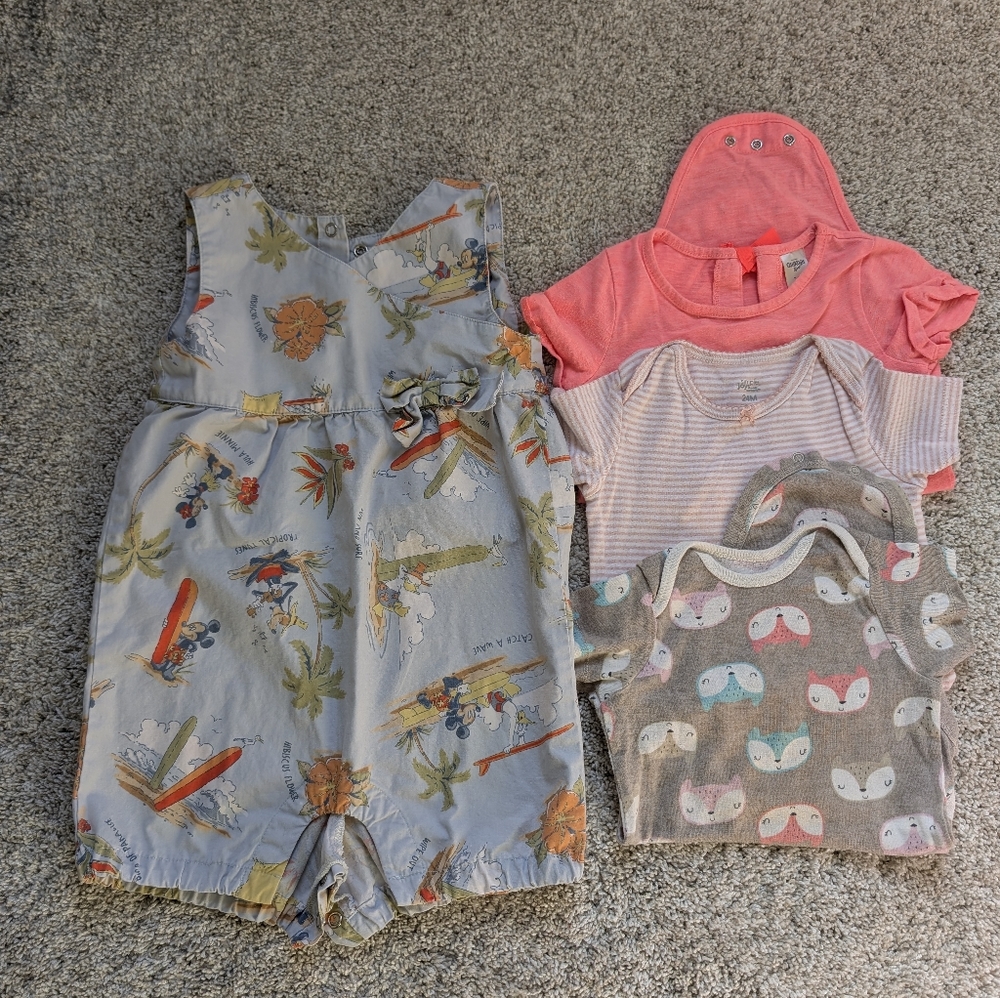 4 Onesies - 24 Months